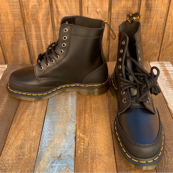 Dr. Martens 1460 Guard Panel Lace Up Boots - Picture 10 of 15